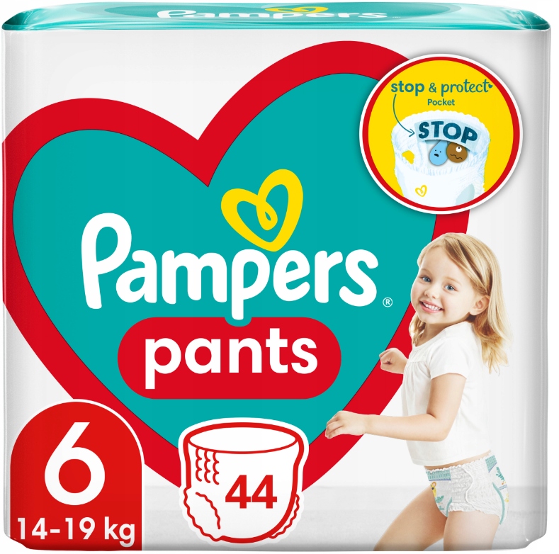 pampers pants 6 cena 44 szt