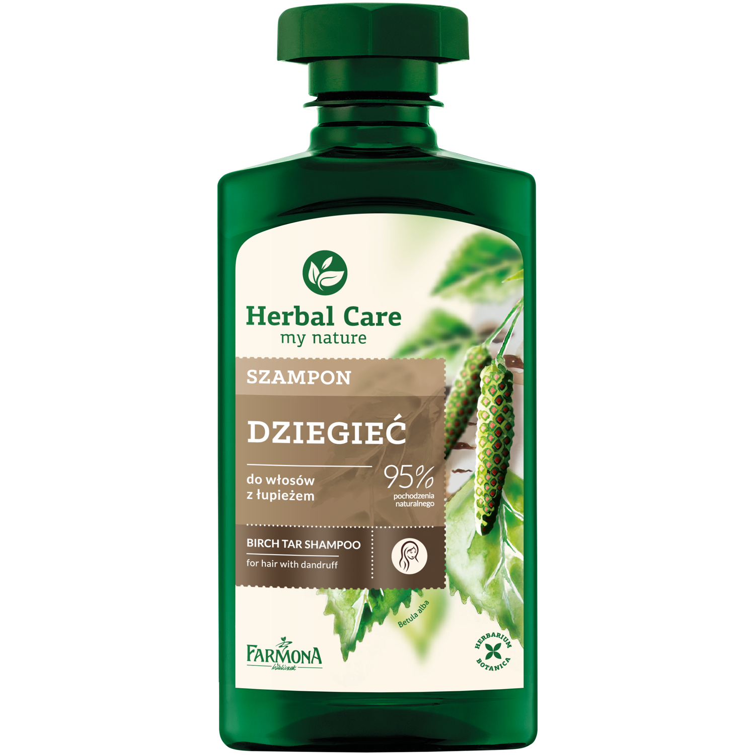 szampon z dziegciem herbal care