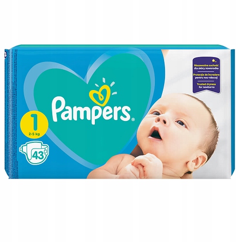 pampers pieluchy pieluszki newborn