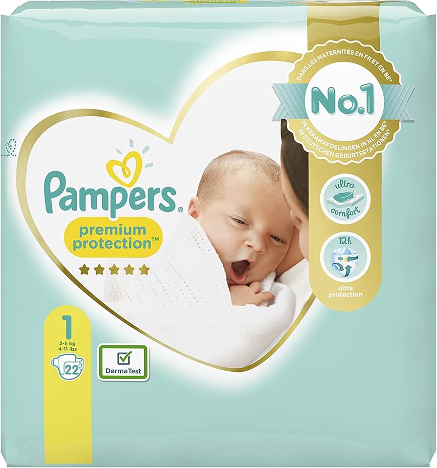 pampers newborn 1 22 sztuki