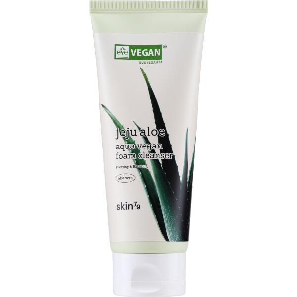 skin79 aloe aqua cleansing foam kremowa pianka do mycia twarzy