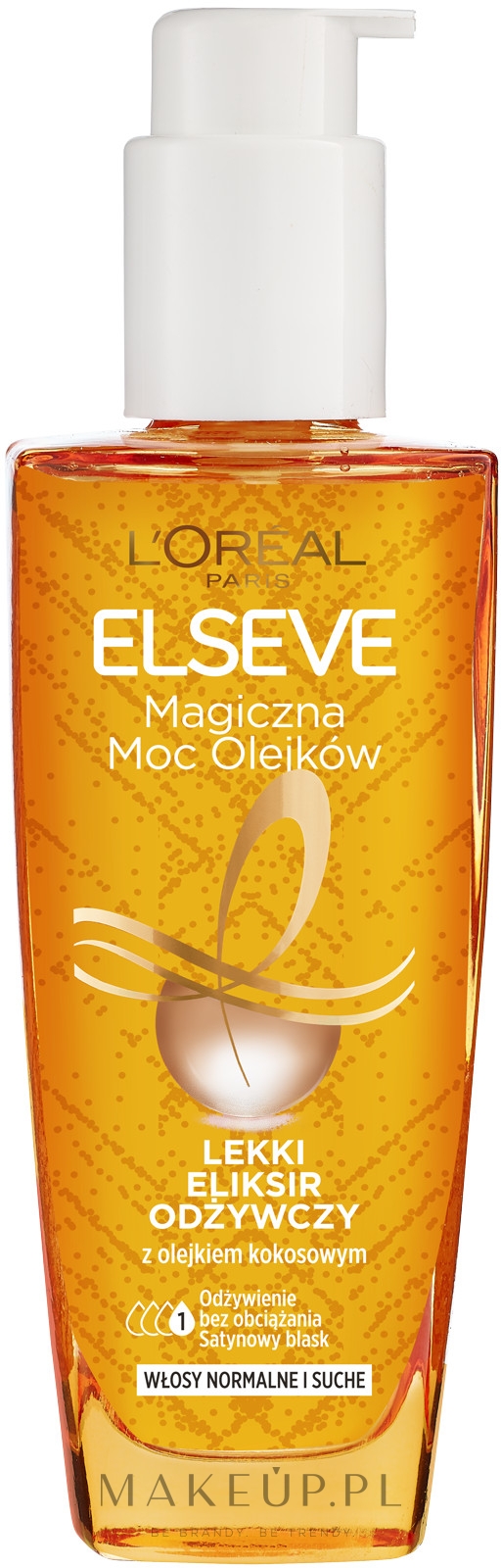 olejek do włosów elseve elixir