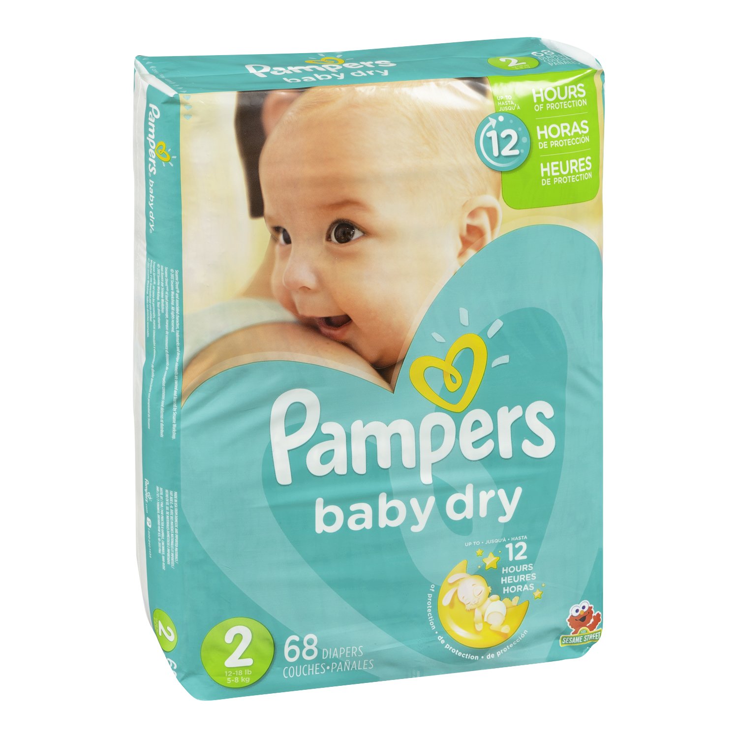 pampers new baby dry 2 68 szt