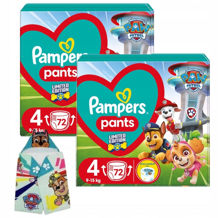 pampers 144szt