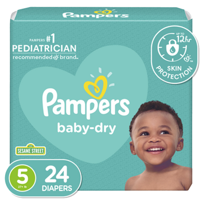 new baby dray pampers