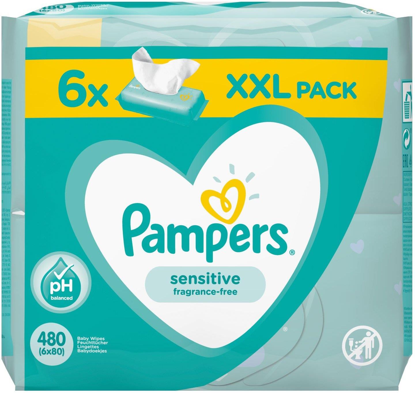 chusteczki pampers sensitive gemini