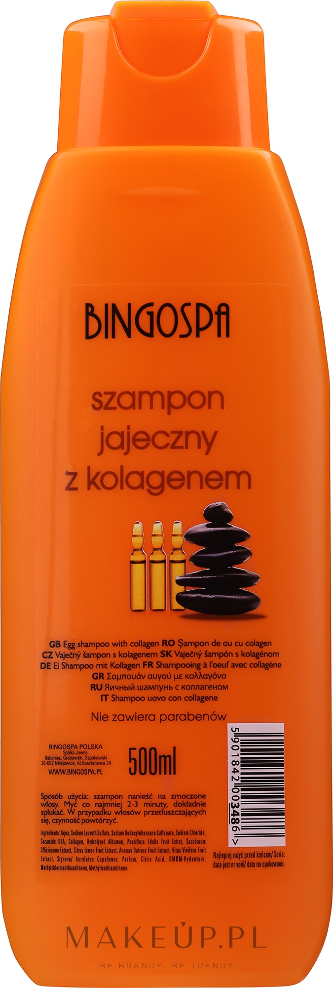 bingospa szampon jajeczny