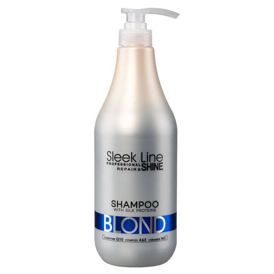 stapiz sleek line szampon z jedwabiem blond