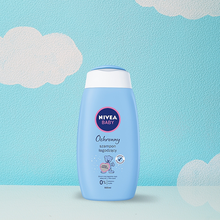 nivea baby delikatny szampon łagodzący 500ml