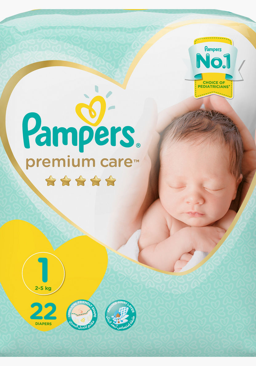 pampers premium 1 care newborn