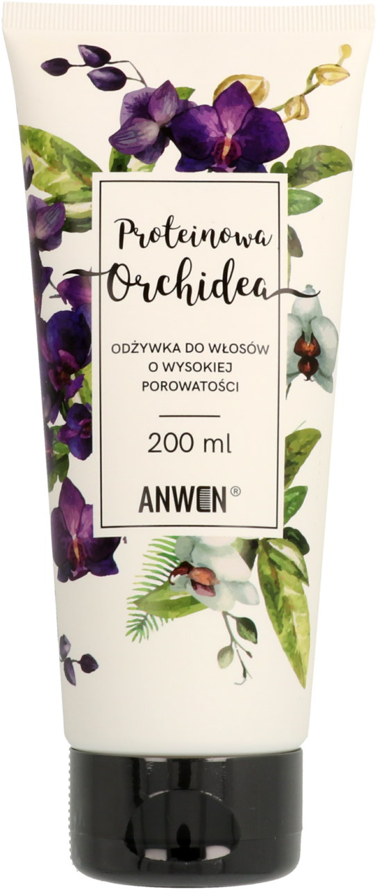 anwen odżywka do włosów o wysokiej porowatości orchidea 200ml