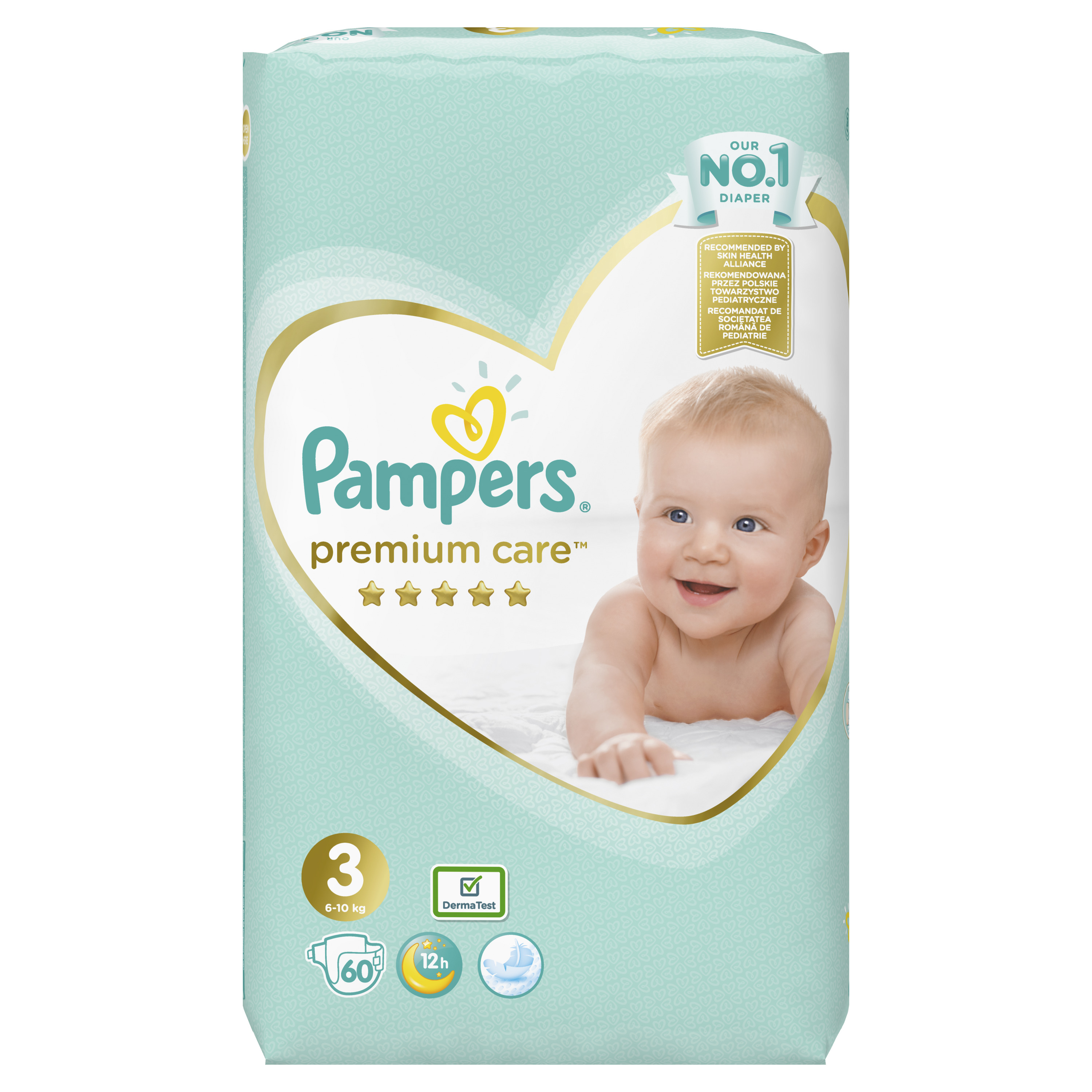 pampers premium care 3 midi 4-9kg 60 in