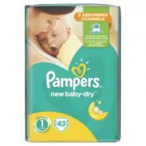 pieluchy pampers new baby 1 newborn 43 szt ceny