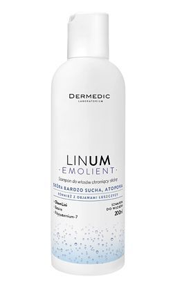 dermedic linum emolient szampon 200 ml skład