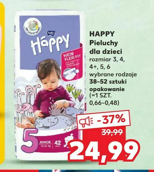 kaufland pieluchy happy