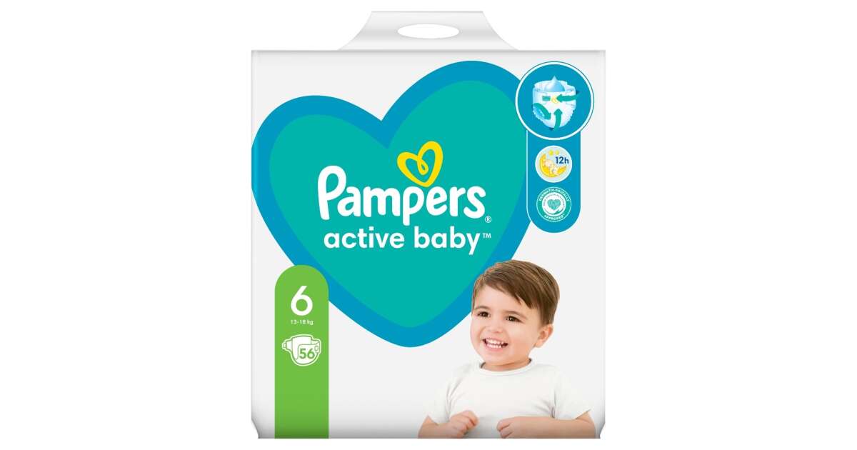 pampers active baby 6 cena rossmann