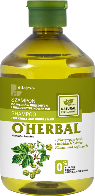 oherbal szampon do kreconych rossmann