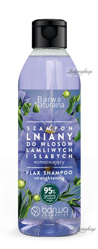 barwa naturalna szampon lniany