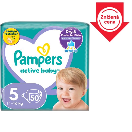 pampers 5 cena tesco