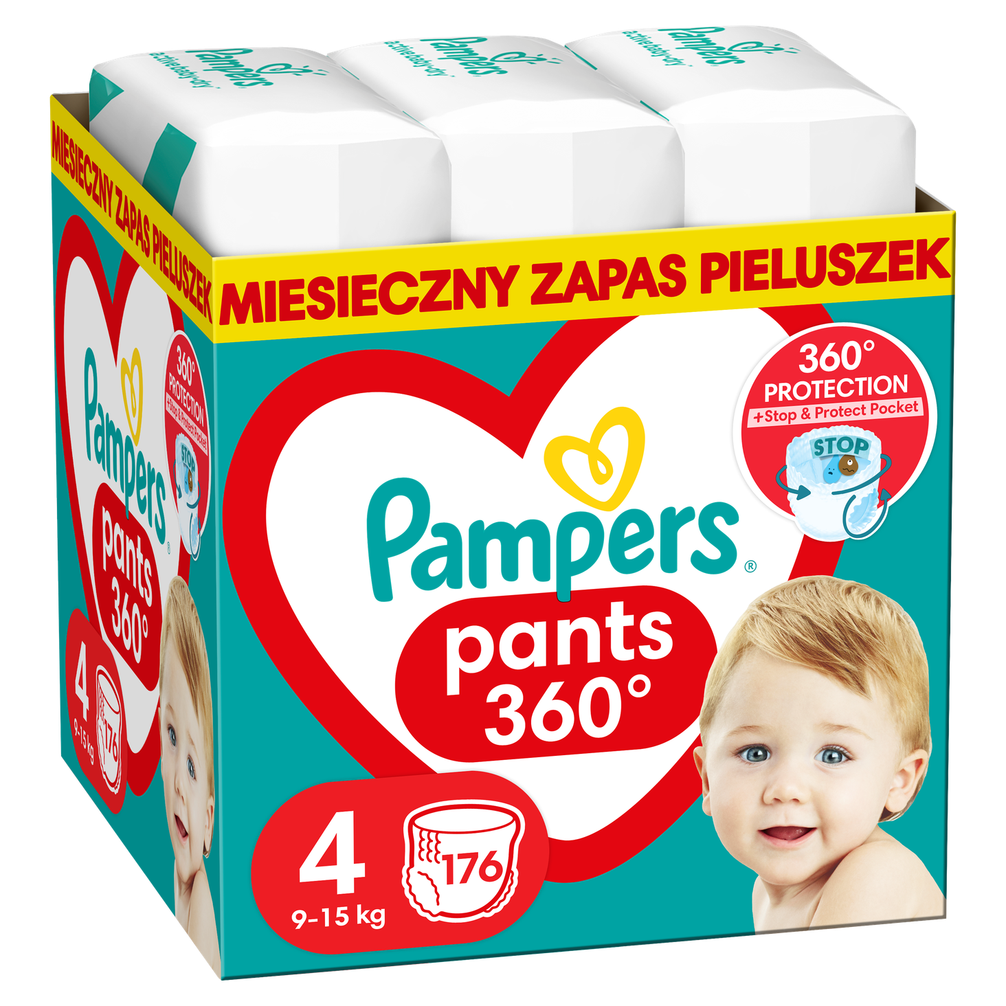 pampers pants 6 176 szt