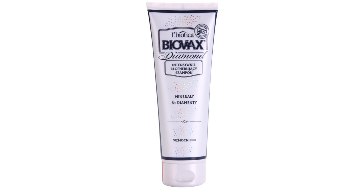 limited collection biovax szampon mineraly i diamenty glamour