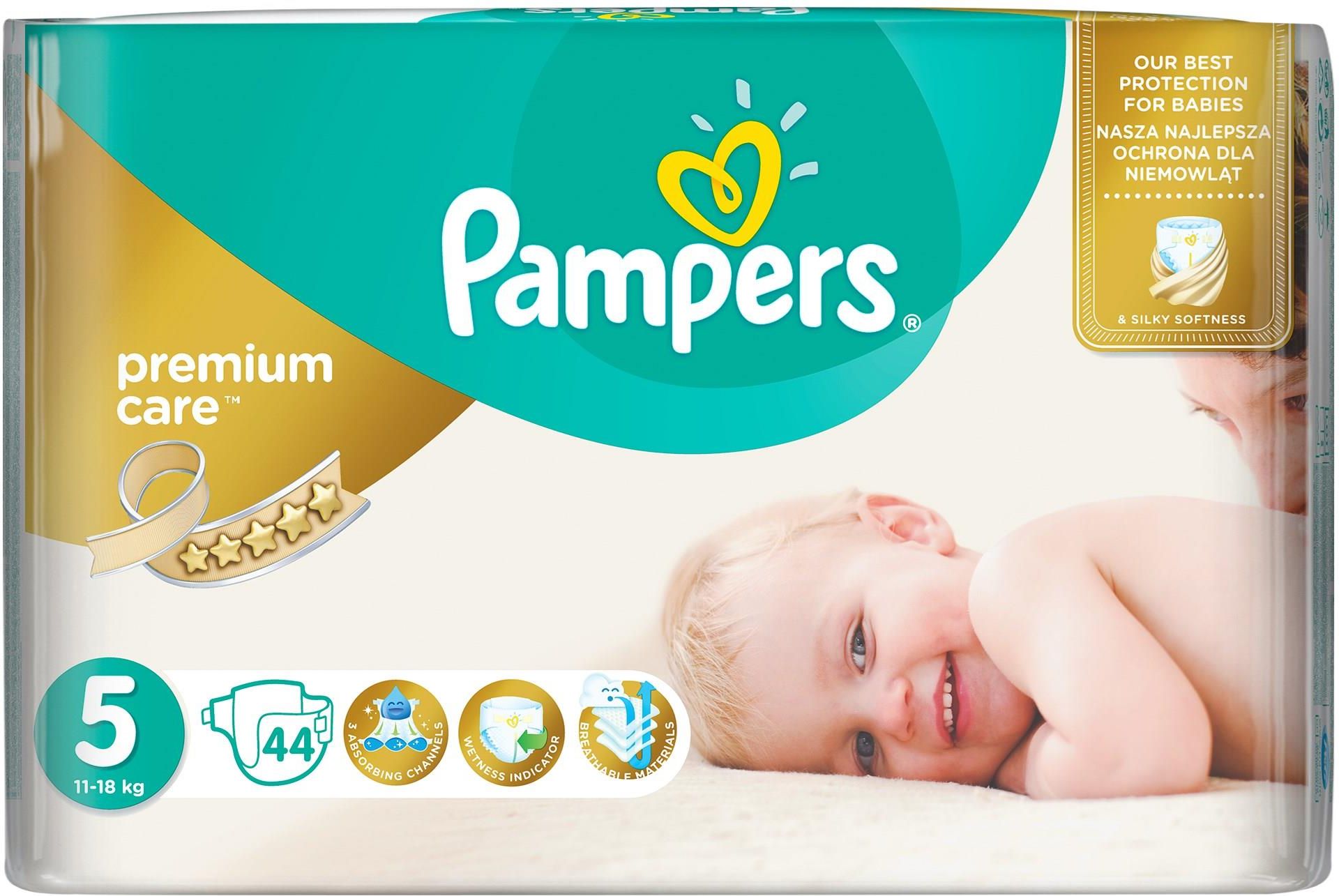 pampers premium care 5 junior 88 szt ceneo