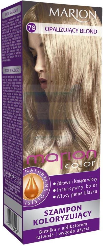 szampon koloryzujący marion color opalizujacy blond