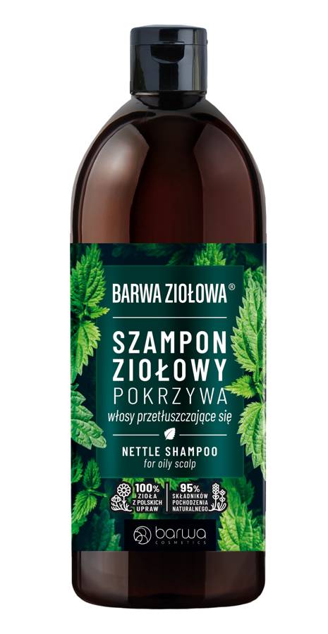 barwa ziołowa szampon pokrzywowy do włosów przetłuszczających się