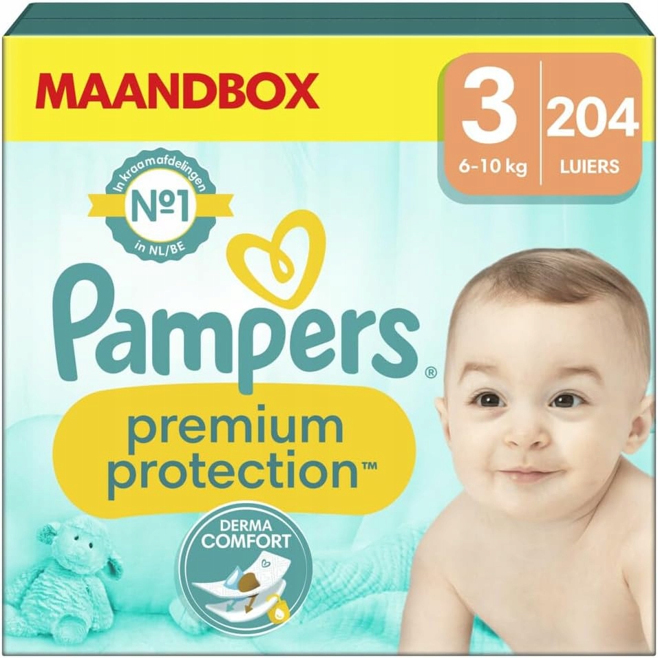 pampers premium care 3 204 allegro