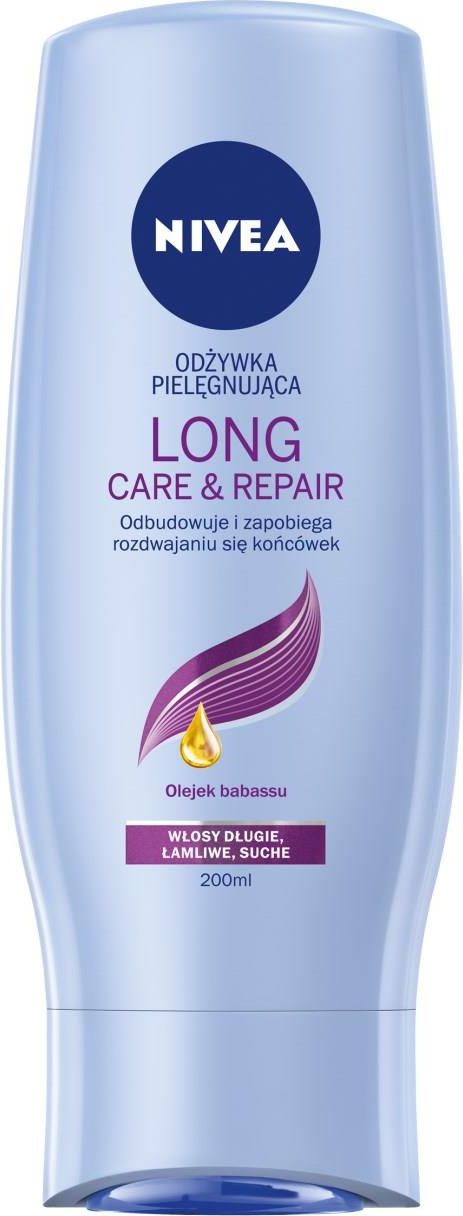 nivea long repair odżywka do włosów zniszczonych