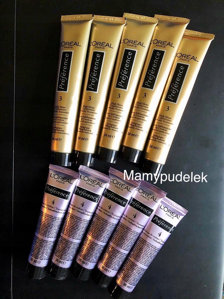 odżywka do włosów loreal paris preference 54ml