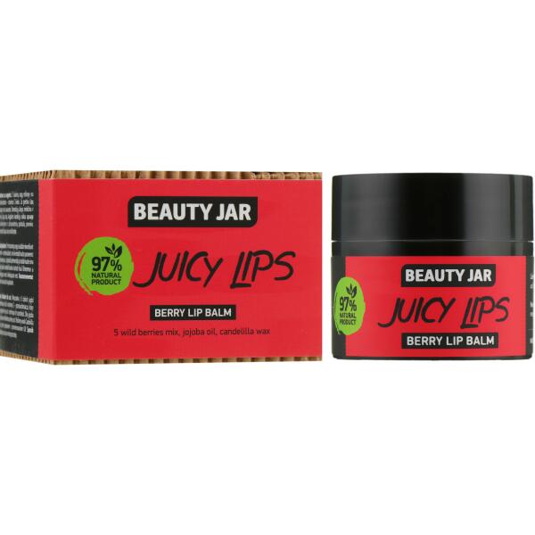 Beauty Jar „Juicy Lips”-jagodowy balsam do ust 15ml