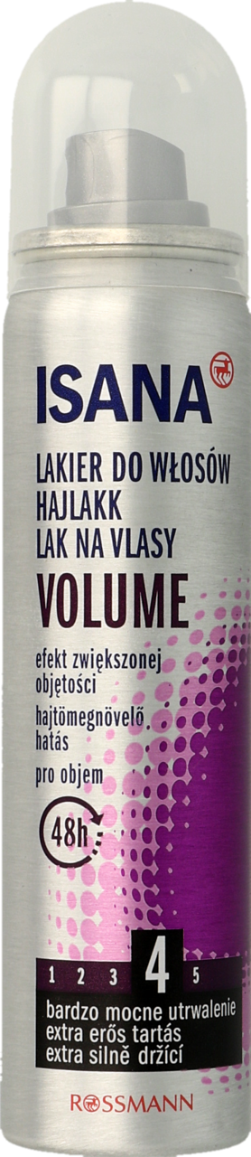 lakier do włosów isana