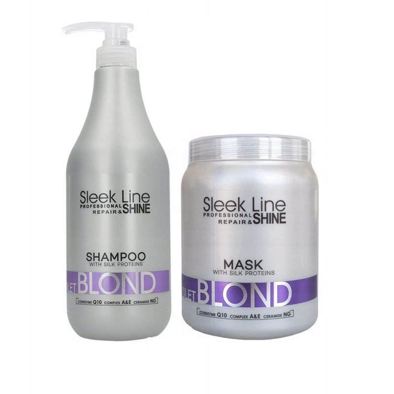 stapiz sleek line blond szampon allegro