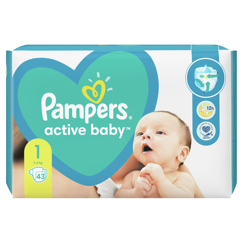 ile godzi sa chlonne pieluchy pampers