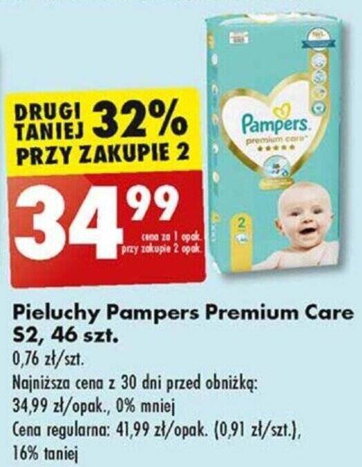 pieluchy pampers premium care biedronka