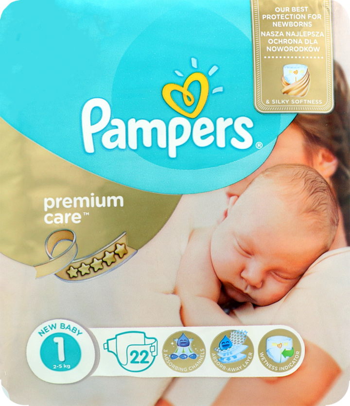 rossmann pieluchy pampers premium care 1