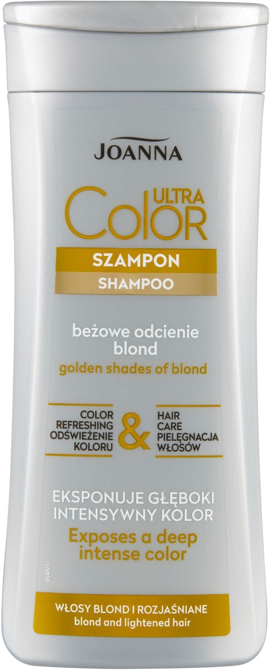 szampon do włosów blond beżowy