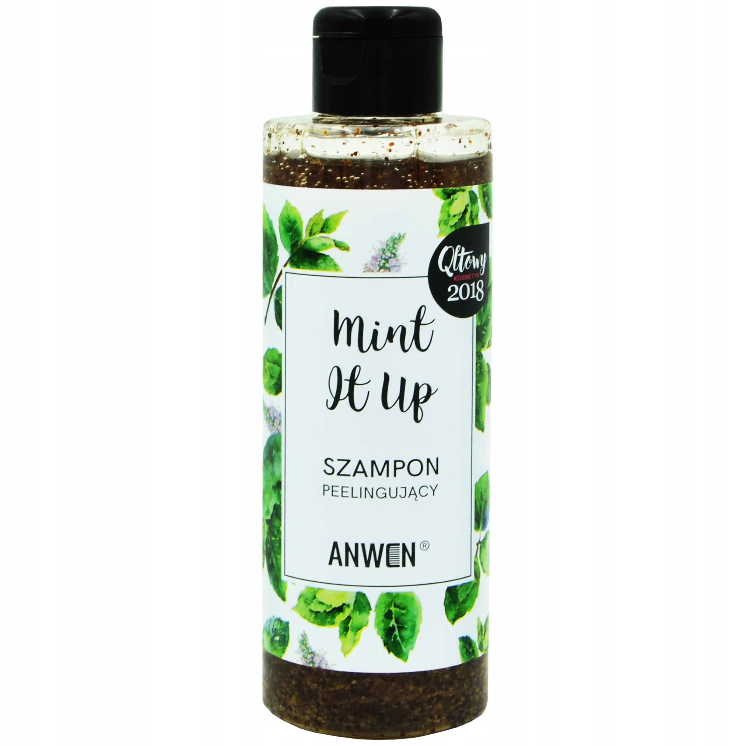 anwen mint it up szampon peelingujący do włosów 200ml