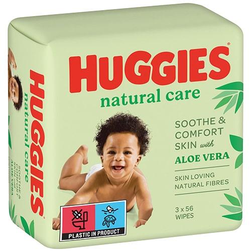 huggies natural care chusteczki nawilżane skład