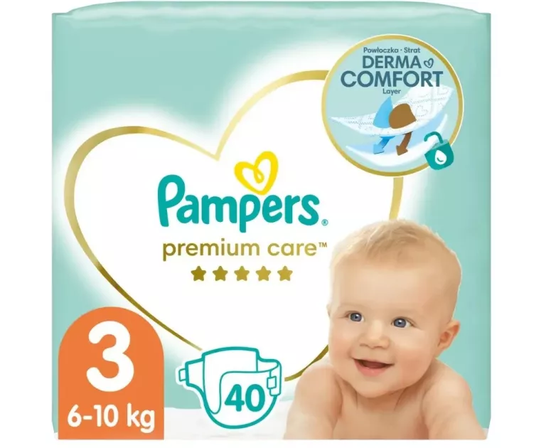 chusteczki pampers premium gold