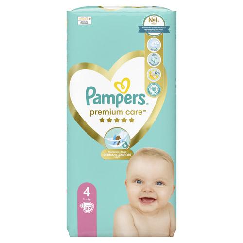 pampers 4 52szt