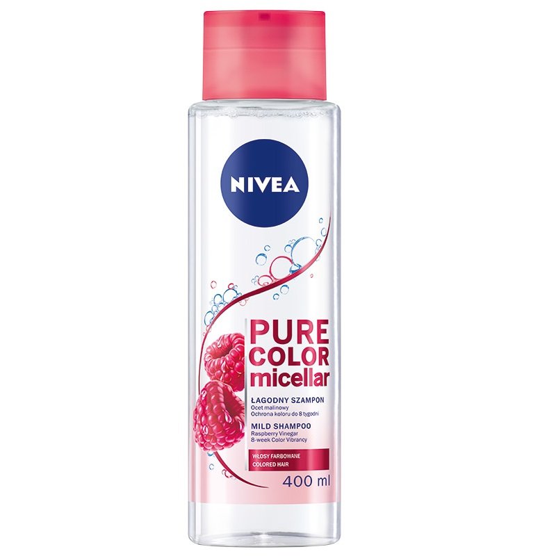 nivea micelarny szampon nawilżający do włosów 400ml