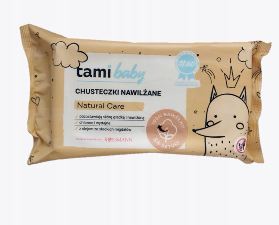 tami cotton natural care chusteczki nawilżane gdzie kupić