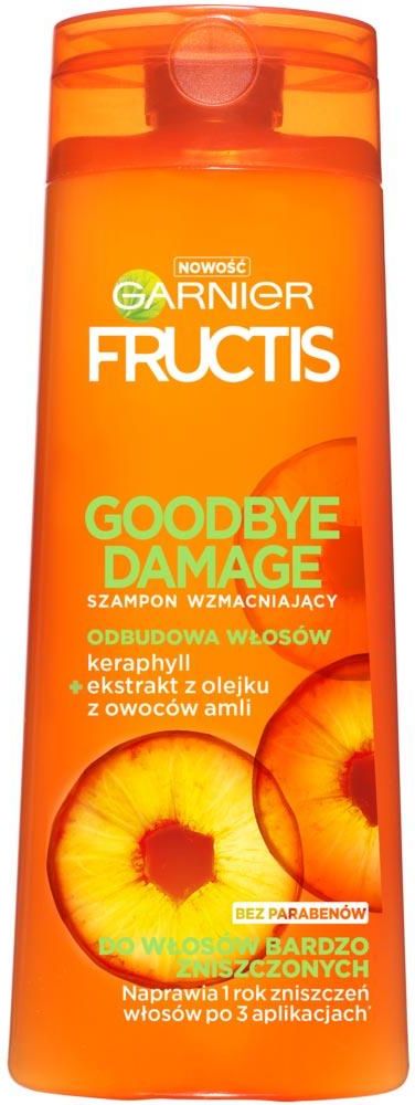 szampon goodbye damage do cienkich włosów