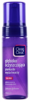 pianka do twarzy clean&clear