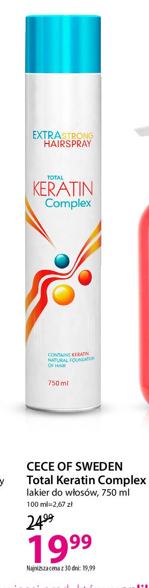 lakier do włosów keratin complex rossmann