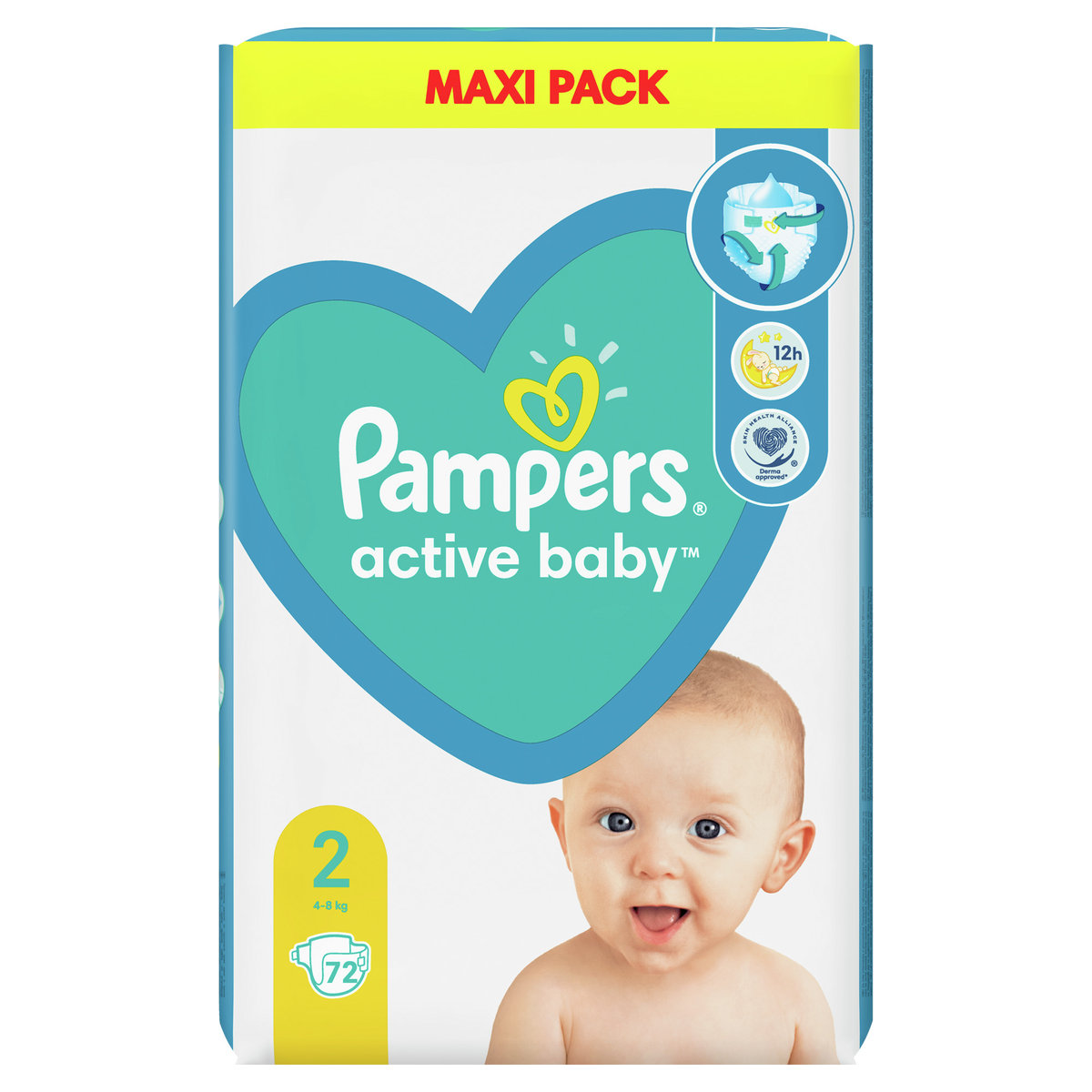 pampers activ baby 17 sztuk