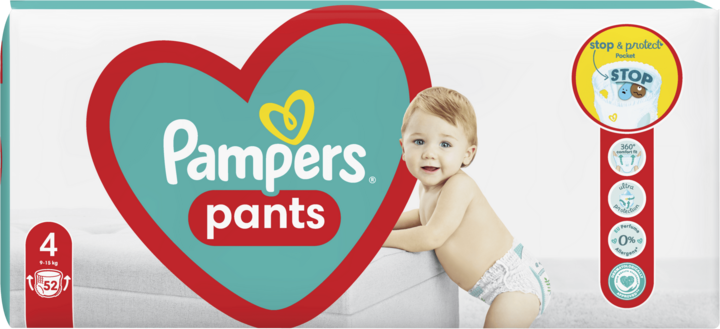 rosmann pieluchomajtki pampers 4