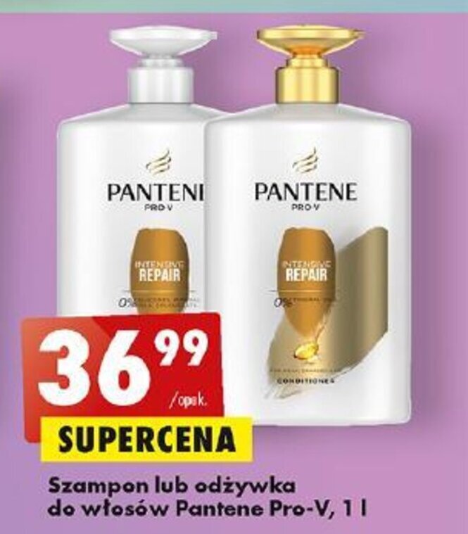 szampon pantene biedronka